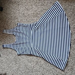 DIVIDED H&M Sailor Striped Dress